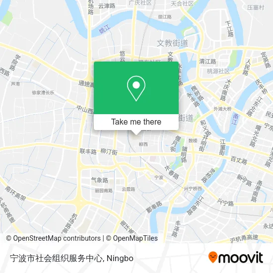 宁波市社会组织服务中心 map