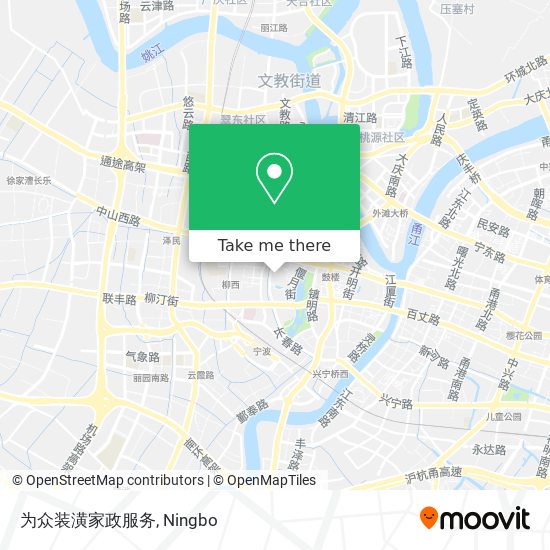 为众装潢家政服务 map