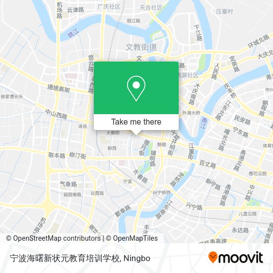 宁波海曙新状元教育培训学校 map