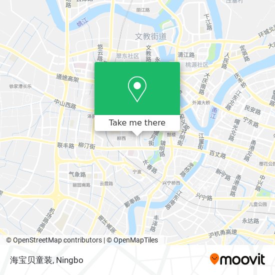 海宝贝童装 map