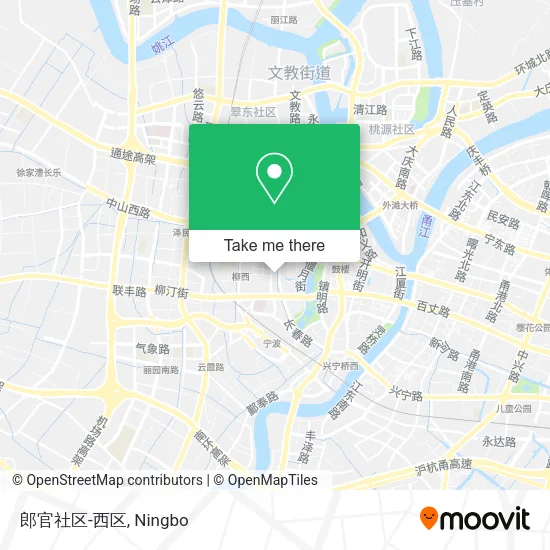 郎官社区-西区 map