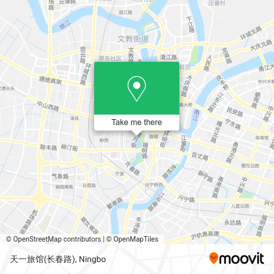 天一旅馆(长春路) map