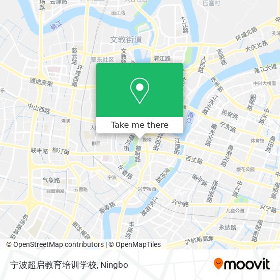 宁波超启教育培训学校 map