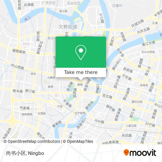 尚书小区 map