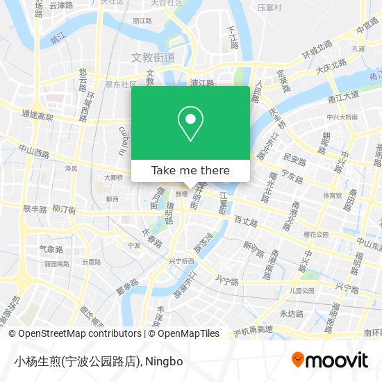 小杨生煎(宁波公园路店) map