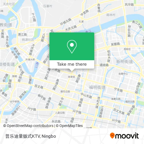 普乐迪量贩式KTV map