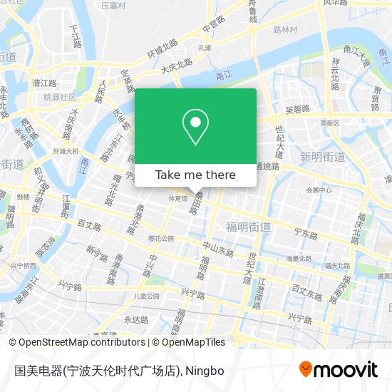 国美电器(宁波天伦时代广场店) map