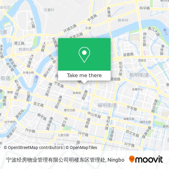 宁波经房物业管理有限公司明楼东区管理处 map