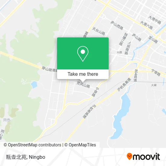 瓶壶北苑 map