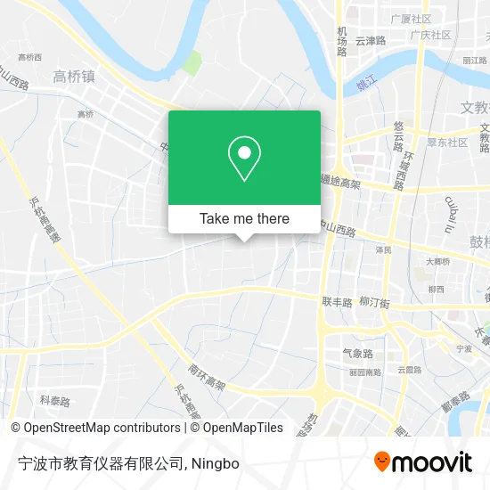 宁波市教育仪器有限公司 map