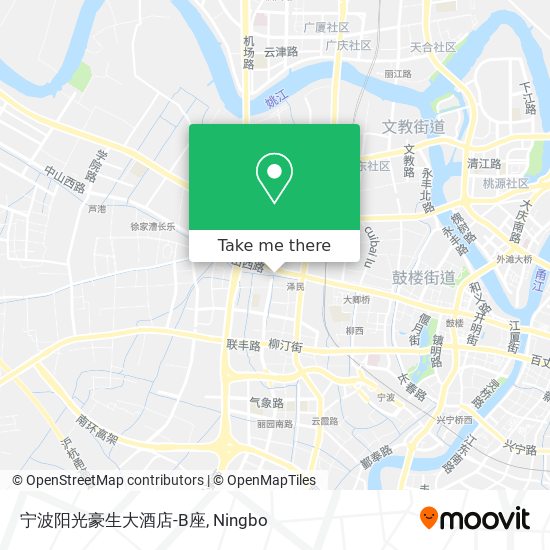 宁波阳光豪生大酒店-B座 map