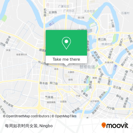 每周如衣时尚女装 map