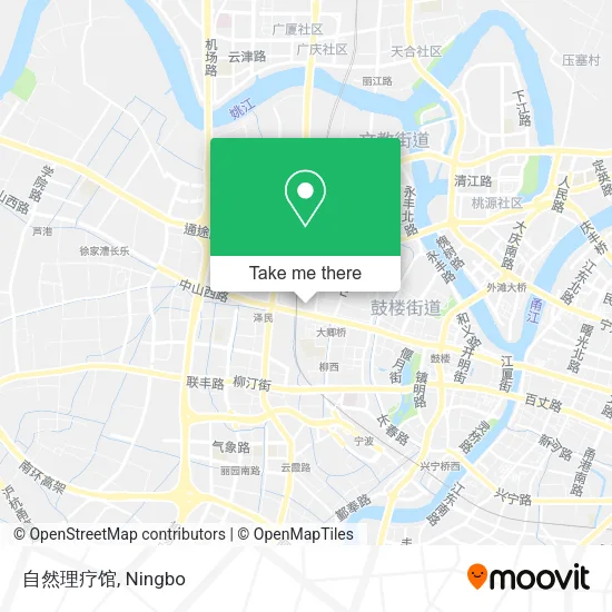 自然理疗馆 map