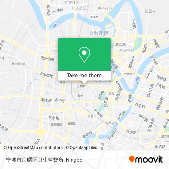 宁波市海曙区卫生监督所 map