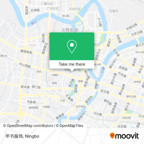 琴书服饰 map