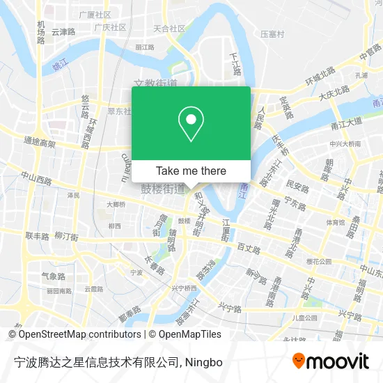 宁波腾达之星信息技术有限公司 map