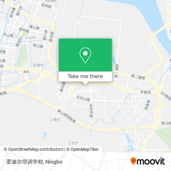 爱迪尔培训学校 map