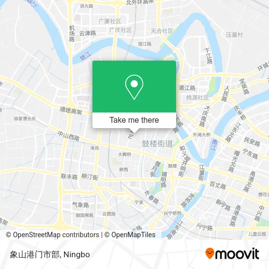 象山港门市部 map