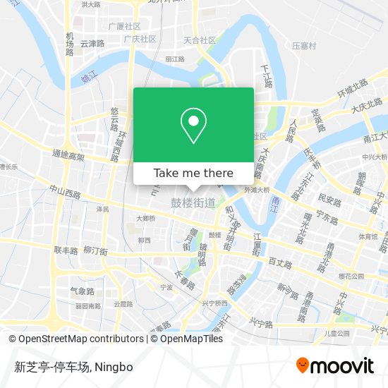 新芝亭-停车场 map