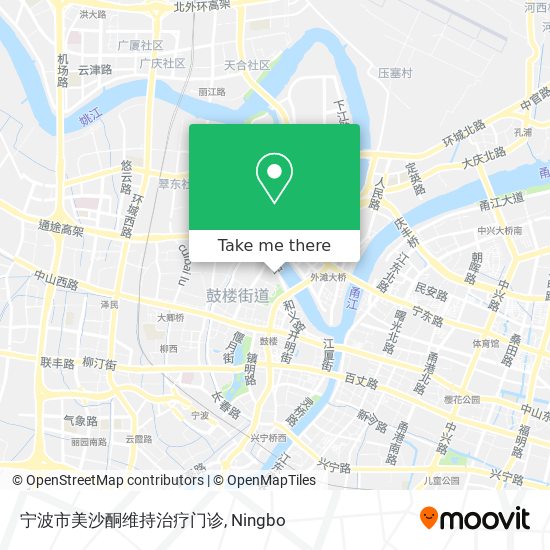 宁波市美沙酮维持治疗门诊 map