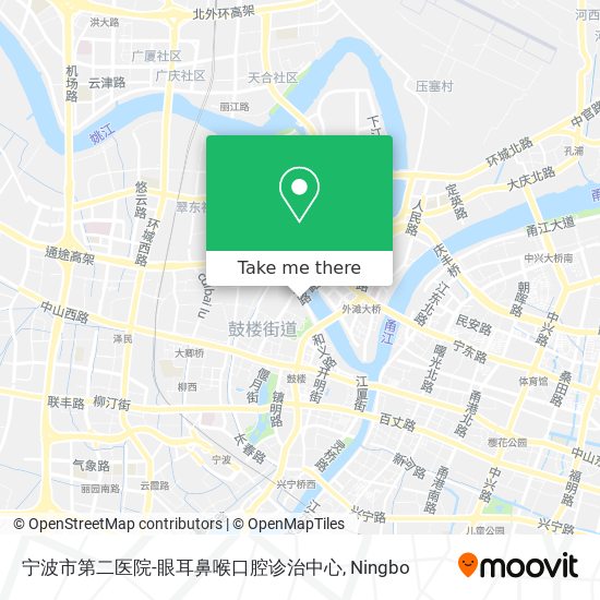 宁波市第二医院-眼耳鼻喉口腔诊治中心 map