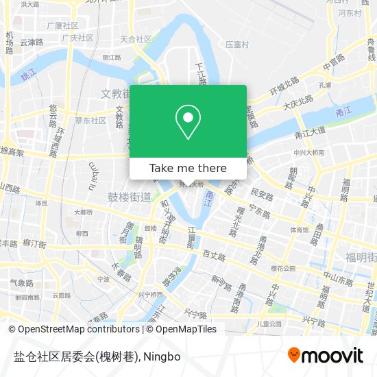盐仓社区居委会(槐树巷) map