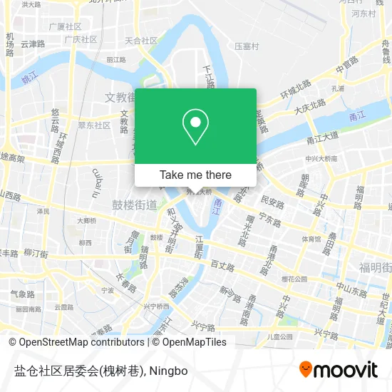 盐仓社区居委会(槐树巷) map