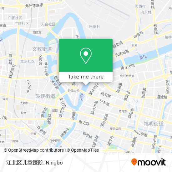 江北区儿童医院 map