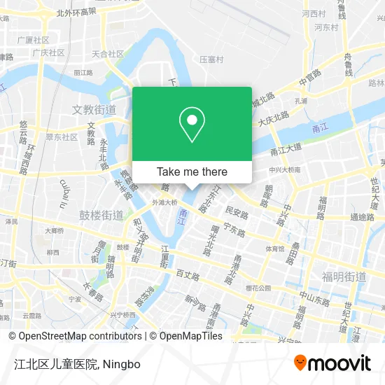 江北区儿童医院 map