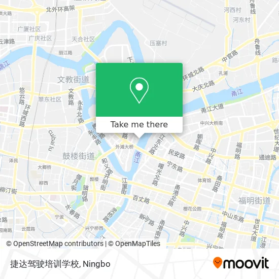 捷达驾驶培训学校 map