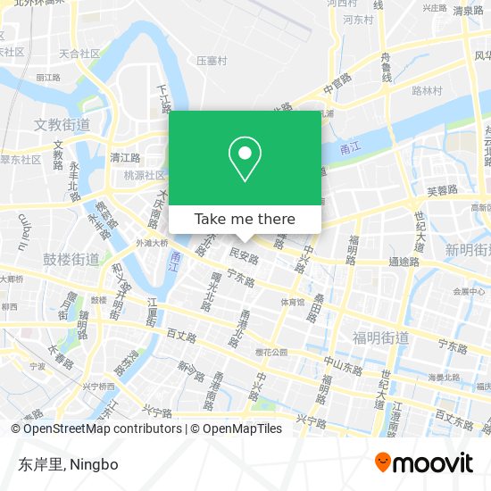 东岸里 map