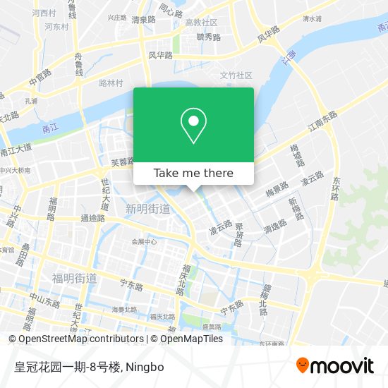 皇冠花园一期-8号楼 map