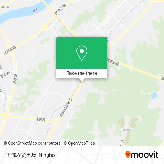 下邵农贸市场 map