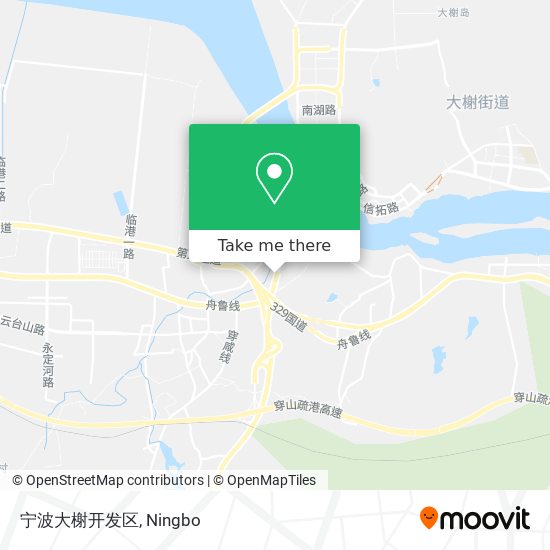 宁波大榭开发区 map