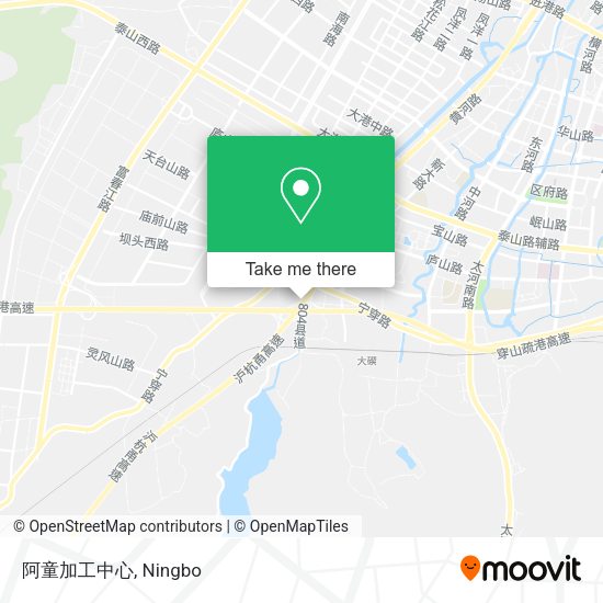 阿童加工中心 map