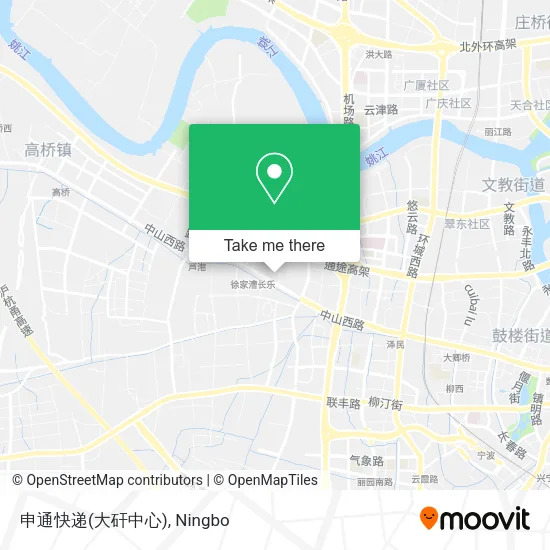 申通快递(大矸中心) map