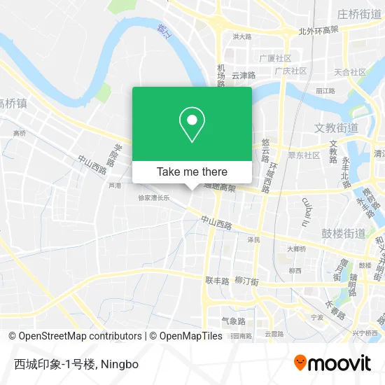 西城印象-1号楼 map
