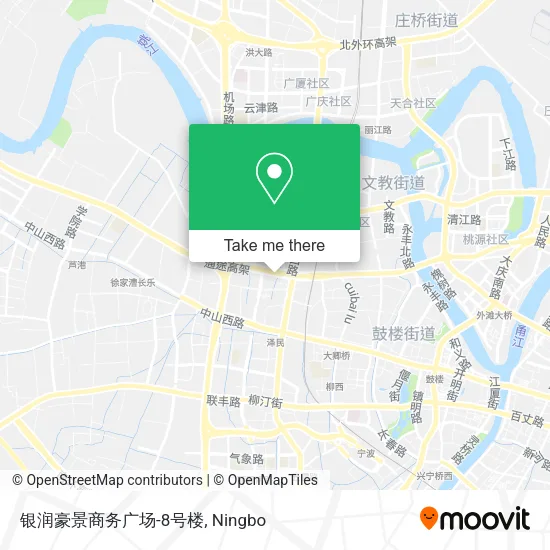 银润豪景商务广场-8号楼 map
