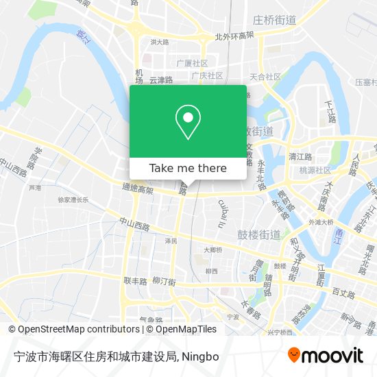 宁波市海曙区住房和城市建设局 map