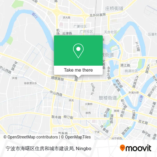 宁波市海曙区住房和城市建设局 map