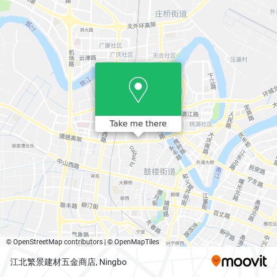 江北繁景建材五金商店 map