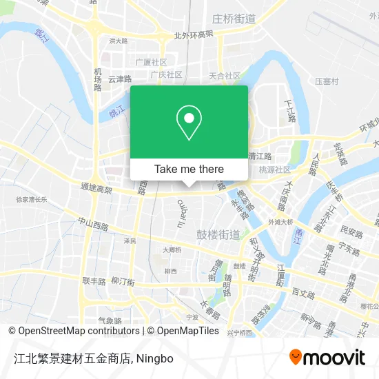 江北繁景建材五金商店 map