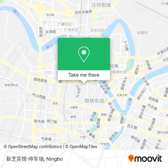 新芝宾馆-停车场 map
