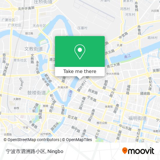 宁波市泗洲路小区 map