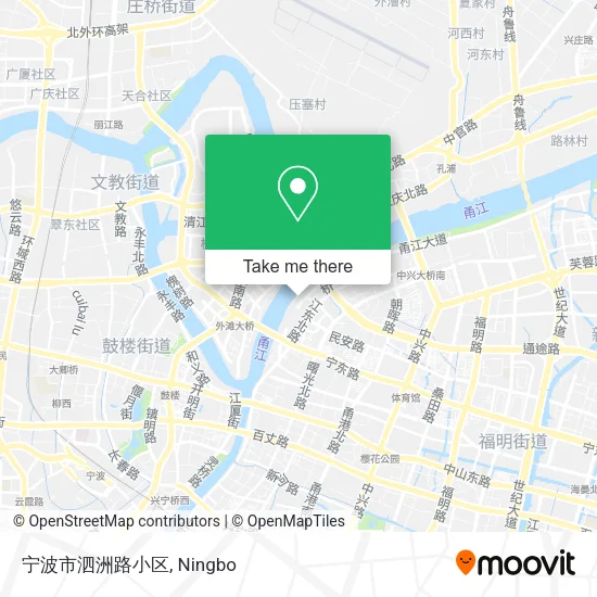 宁波市泗洲路小区 map
