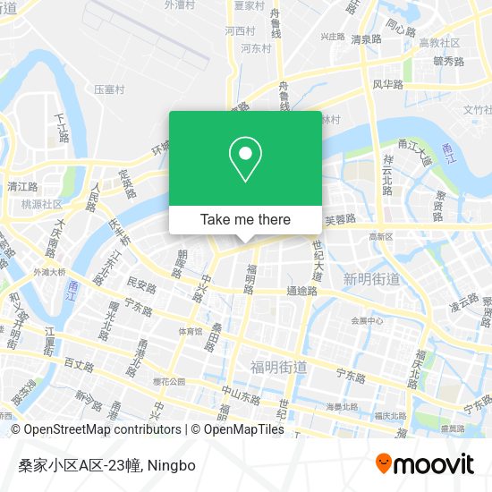 桑家小区A区-23幢 map