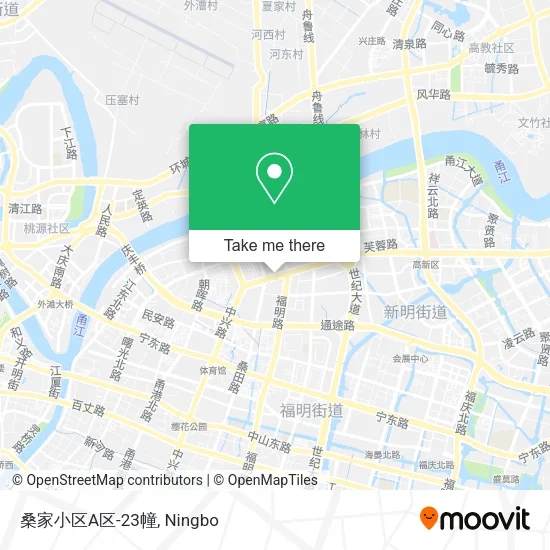 桑家小区A区-23幢 map