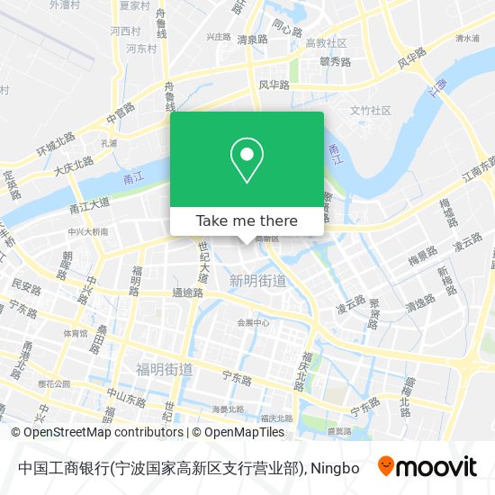 中国工商银行(宁波国家高新区支行营业部) map