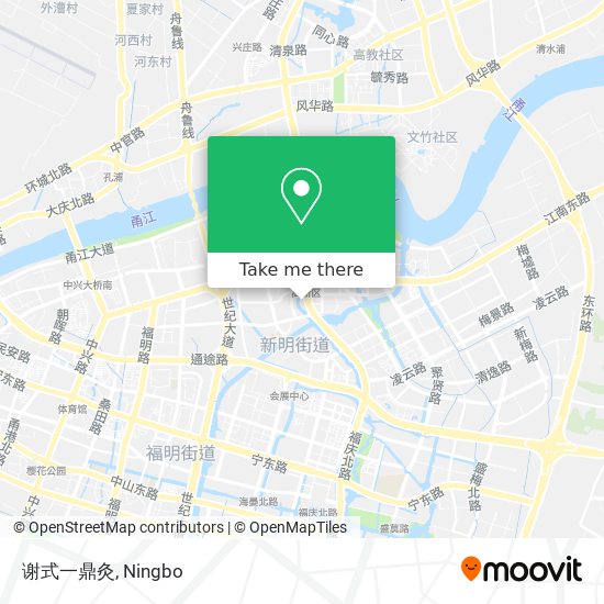 谢式一鼎灸 map