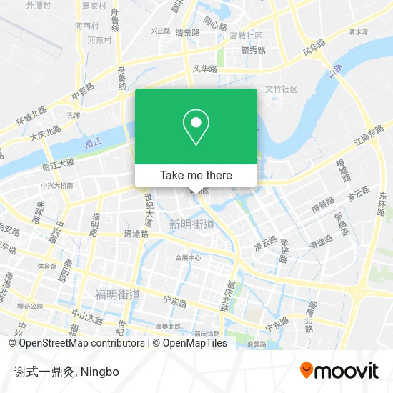 谢式一鼎灸 map